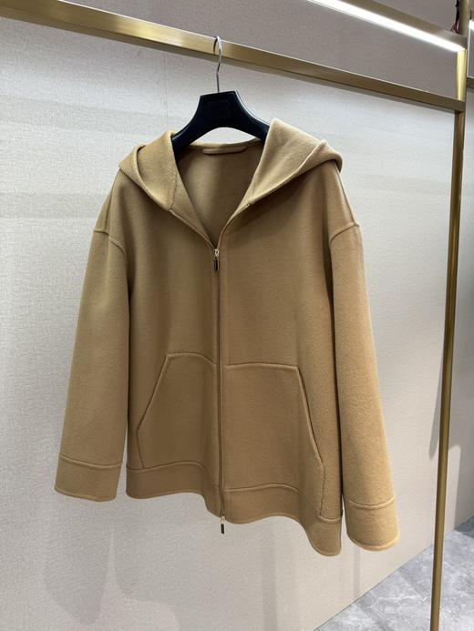 MaxMara 羊绒连帽休闲宽松外套（HY） 商品图13