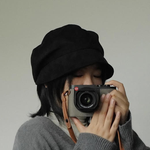 裁缝学苑AS585显脸小麂皮绒法式极简休闲堆堆帽子纸样打版裁剪图 商品图1