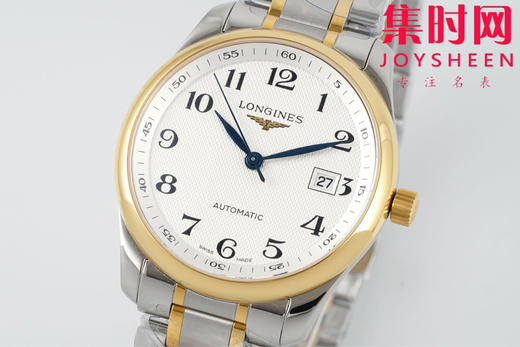 AF浪琴名匠3点历系列 名匠40mm 间金数字面 男士腕表
机芯：搭载2892改L888.5 商品图2