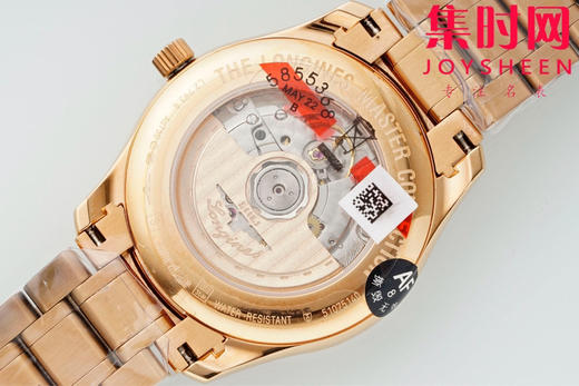 AF浪琴名匠3点历系列 名匠40mm 全玫金数字面 男士腕表
机芯：搭载2892改L888.5 商品图5