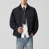 【老钱风翻领外套】男2025秋新款复古撞色休闲夹克男81388 商品缩略图2