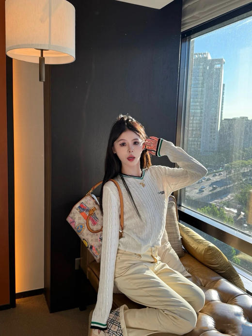 迪奥 25早秋新款毛衣 订织订染秘鲁特种进口面料（TM） 商品图2