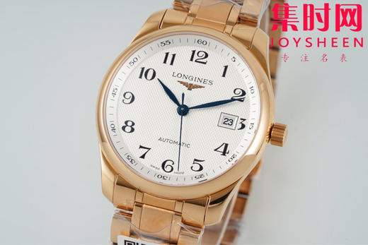 AF浪琴名匠3点历系列 名匠40mm 全玫金数字面 男士腕表
机芯：搭载2892改L888.5 商品图2