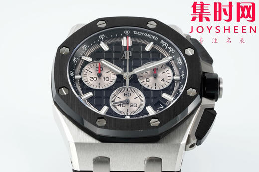 APS新品爱彼皇家橡树离岸型26420系列 APS26420 黑陶钢黑盘 4401机 男士腕表 商品图3