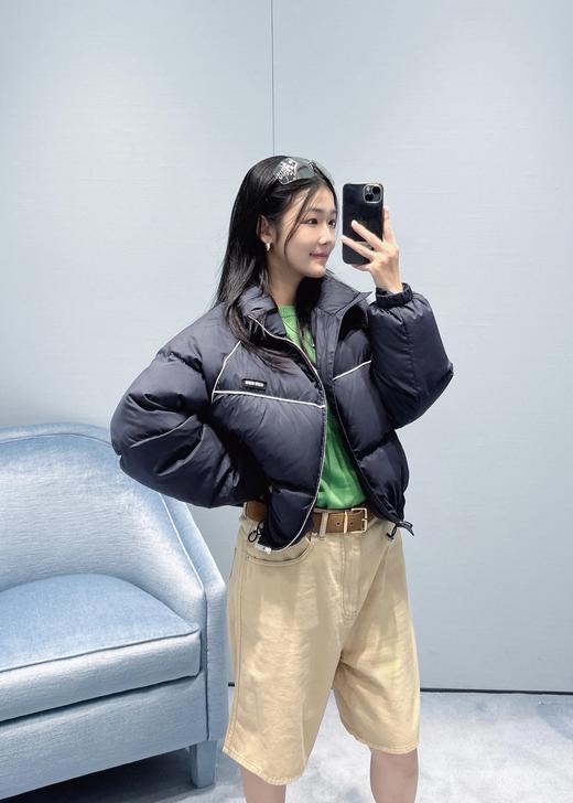 缪缪 25Fw早秋新款 短款鹅绒羽绒服（DQJ*MM） 商品图0