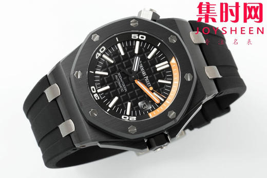 ZF陶瓷艺术 黑白潜水运动风腕表 爱彼皇家橡树离岸型系列15707系列 ZF15707陶瓷壳 3120机 男士腕表 商品图3