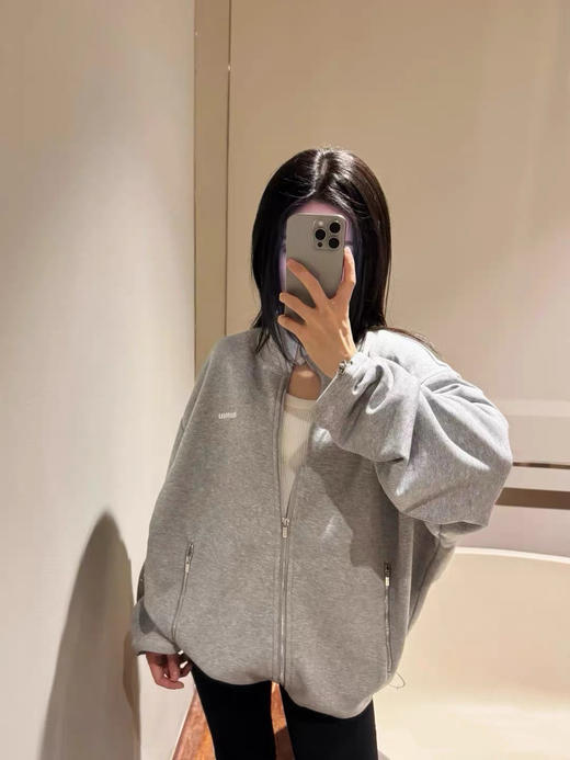 缪缪 25早秋新款拉链卫衣 订织订染秘鲁ROW御用面料 （TM） 商品图8