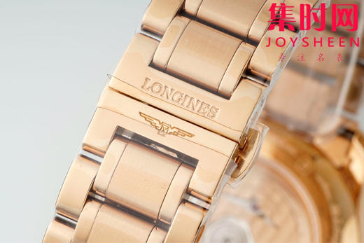 AF浪琴名匠3点历系列 名匠40mm 全玫金数字面 男士腕表
机芯：搭载2892改L888.5 商品图8