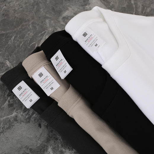 g【选3件加购合并付款】纯棉长袖 凡客依舍纯棉T恤长袖 春秋季平口圆领 时尚百搭 男女同款 选择颜色+尺码，加入购物车合并付款即可享受优惠 商品图6