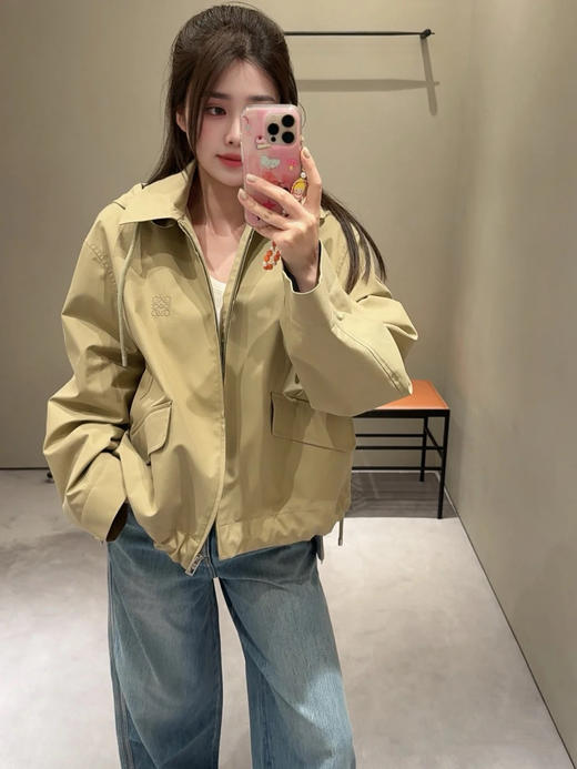 罗意威 25早秋新款卡其色风衣 订织订染秘鲁ROW御用面料（TM） 商品图2