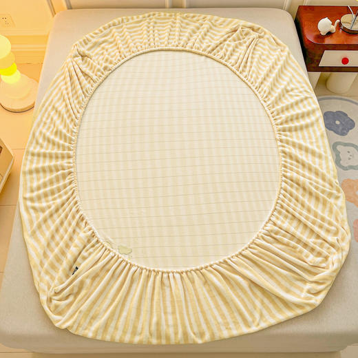 【清仓79元三件套】A类高克重贴布绣牛奶绒床笠+枕套*2【不支持退换货】 商品图6