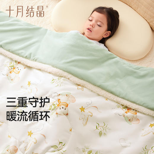 宝宝秋冬季新款被子幼儿园儿童午睡舒适盖毯婴儿保暖被子 商品图2