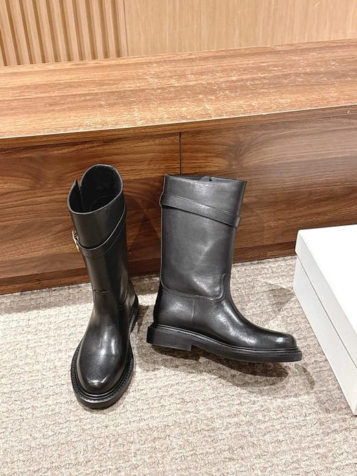 赛琳 秋冬新品复古平跟高靴 这一季好看的款式真的是很多（ZX*DBG） 商品图1