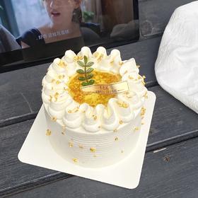 【许我耀眼】许妍同款桂花4英寸动物奶油分享蛋糕【10月16日起提货】