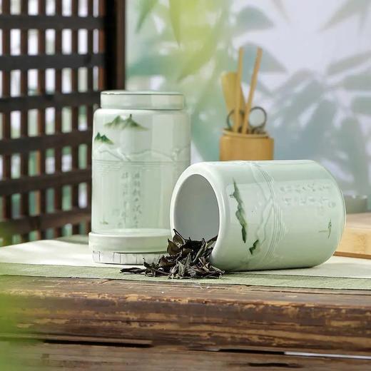 清风竹影【竹盒.大双瓷】60元1套.整箱9套 商品图6