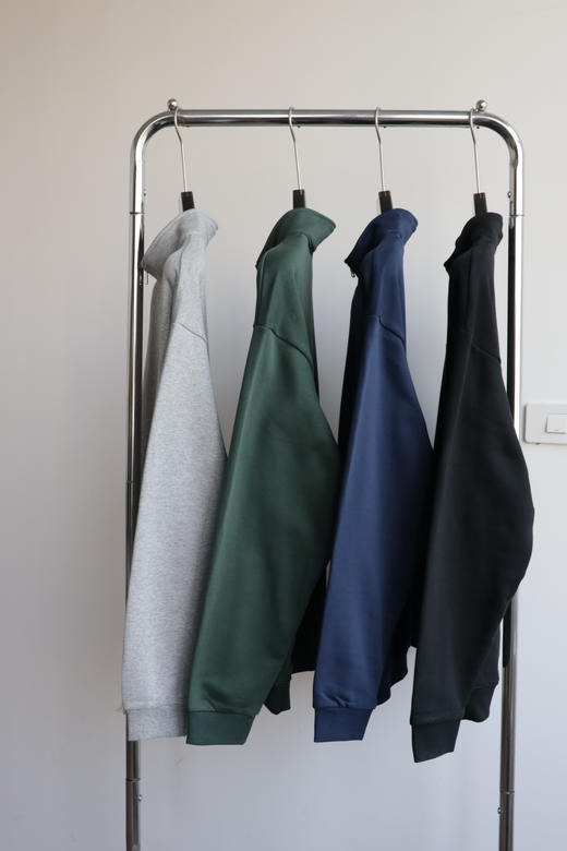 AL0 半拉链薄绒秋冬套头卫衣 WY922 商品图6