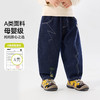 【防褪色牛仔】嘟嘟家童装儿童裤子冬季男童牛仔裤加绒女童冬装潮 商品缩略图1