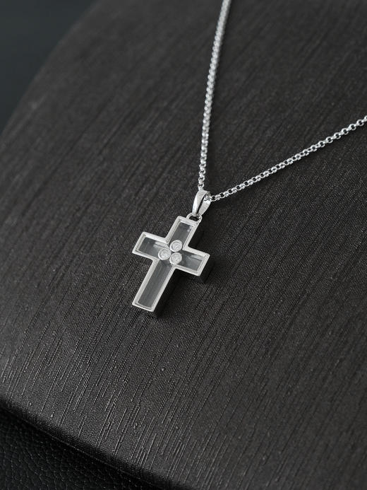 萧邦 百搭快乐十字 钻石 项链 女款 （XK） 商品图2