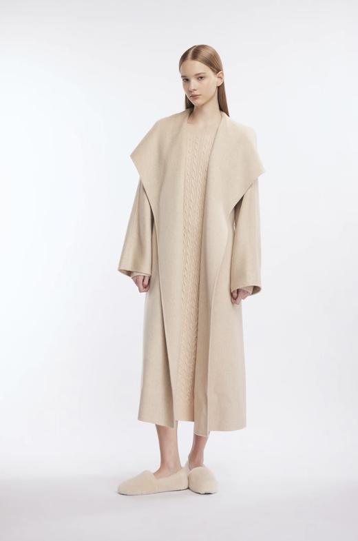 Colombo大翻领气质羊绒大衣（HY） 商品图8