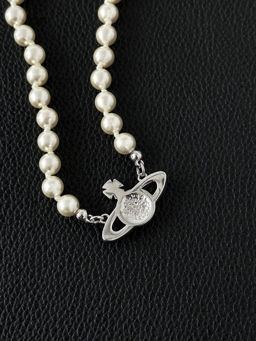 西太后浮雕土星珍珠项链女款-（XK） 商品图6