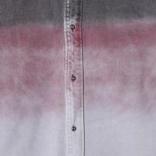 SDSA男士秋冬新款痞帅男装潮牌简约撞色纽扣翻领长袖衬衫百搭时尚 商品图3