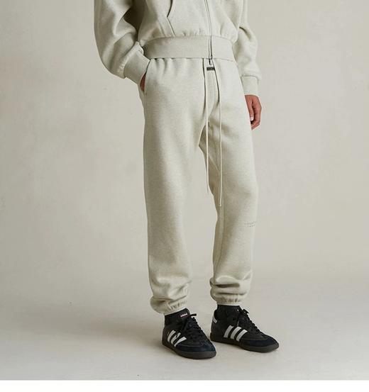 Fear of God Essentials SS25 Vintage Fleece Sweatpant 舒适潮流通勤男女同款拉丝银硅胶长裤卫裤休闲裤（BG） 商品图0