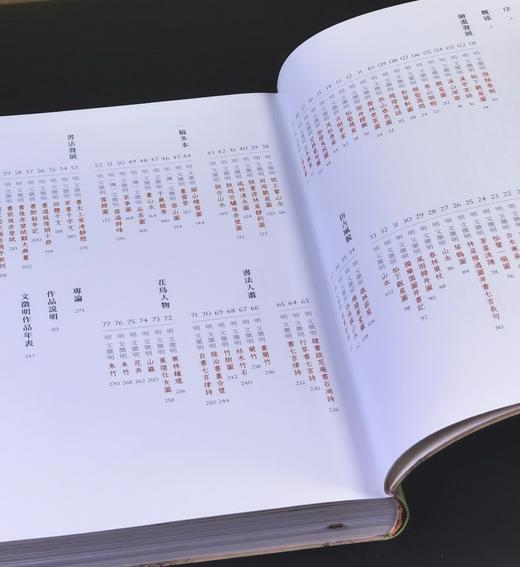 《明四大家特展：文徵明》，吴诵芬、童文娥等编着，16开软精装380页，全彩精印，2014年10月初版，2024年4月校订重印。早鸟价398。
  商品图3