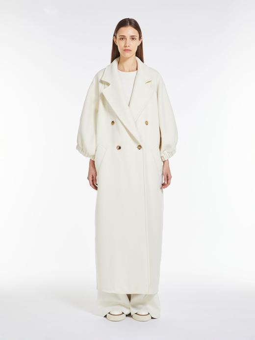 MaxMara  泡泡袖简约翻领纯色大衣（HY） 商品图0