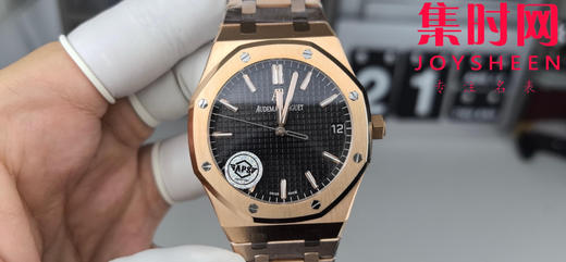 新品爱彼APS皇家橡树15500系列 升级V2版 全玫金钢带 男士腕表 表径41mm 震撼上线 4302一体机 成就钢表巅峰—— 实力演绎 卫冕"钢"王！ 商品图2