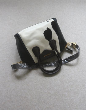 简单粗暴的 哈！Gvy Antigona 拼色马毛+牛皮 中号 手提&单肩背 包