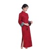 SKY 23059苏杭改良新中式时尚拼接旗袍 商品缩略图4