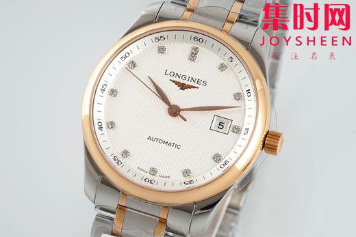 AF浪琴名匠3点历系列 名匠40mm 间玫金钻面 男士腕表
机芯：搭载2892改L888.5 商品图2