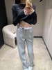 缪缪 25新款腰带环休闲长裤丨码数（DQJ*MM） 商品缩略图2