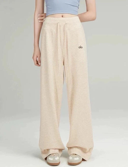 alo yoga 纯色阔腿高腰休闲裤（SS） 商品图3