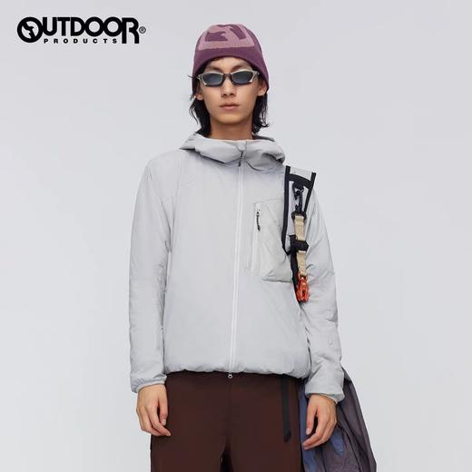 【春上新】【7折】6楼OUTDOOR户外休闲梭织外套加绒保暖连帽舒适时尚百搭外套吊牌价1299元折后价909元 商品图1