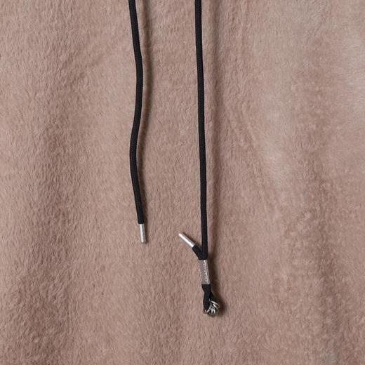 51906SDSA男士秋冬新款痞帅男装潮牌绒面撞色织带抽绳连帽卫衣百搭时尚 商品图3