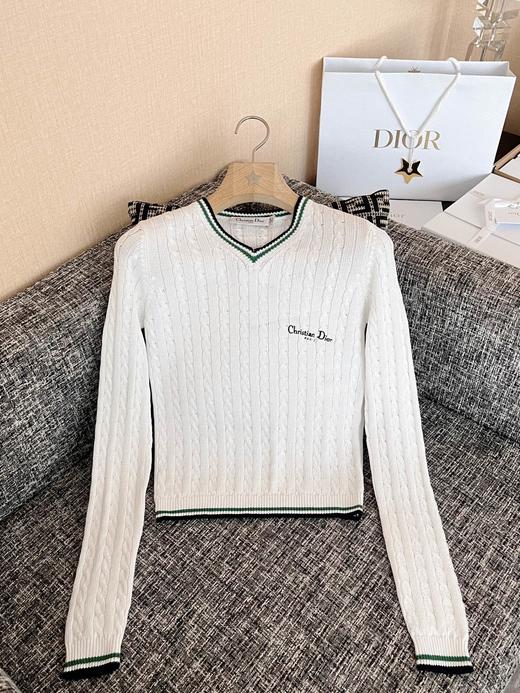 迪奥 25早秋新款毛衣 订织订染秘鲁特种进口面料（TM） 商品图9