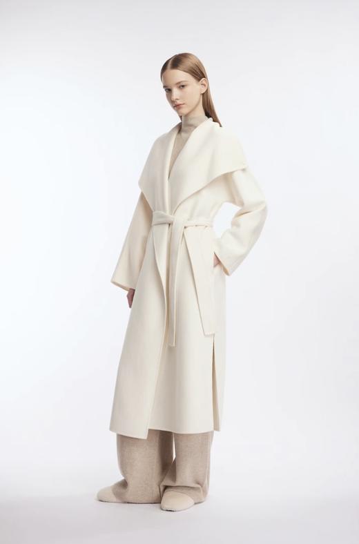 Colombo大翻领气质羊绒大衣（HY） 商品图2