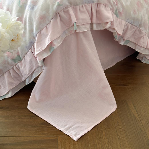 2025新款秋冬法式全棉双层纱花边四件套 商品图7