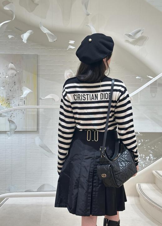 迪奥 25FW秋冬新款 海军风肩扣条纹针织毛衣（DQJ*MM） 商品图7