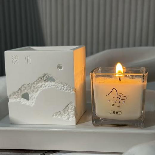 浅望川香薰蜡烛礼盒卧室香氛伴手礼送礼女朋友新婚礼盒 商品图3