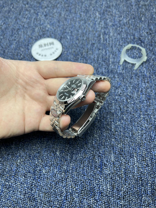 劳力士 分C日志型41mm 黑色盘 3235机 五珠链 904L钢 男士腕表 商品图3