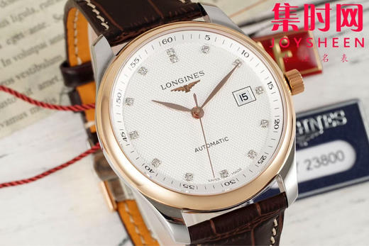 AF浪琴名匠3点历系列 名匠40mm 间玫金钻面 男士腕表
机芯：搭载2892改L888.5 商品图1