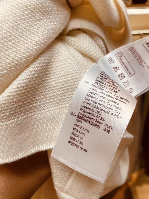 柜8K+牛货！Purple Label 天丝+羊毛2025秋冬男士轻奢柔软polo针织 商品图3