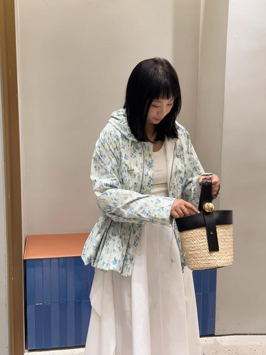 罗意威 25早秋新款碎花风衣外套 订织订染秘鲁特种面料（TM） 商品图1