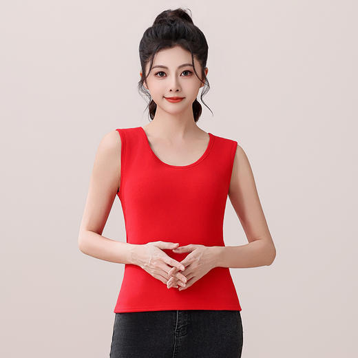 FW B60保暖背心内衣打底上衣大码无袖 商品图2