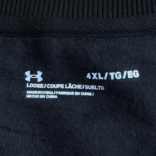 安de玛男款黑色加绒圆领卫衣（蕾姐实拍4X L！ 波哥穿3XL非常宽松） 商品图10