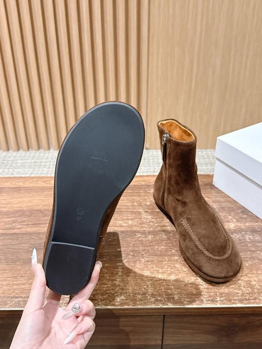 the row绒面皮面短靴女款（DBG） 商品图9