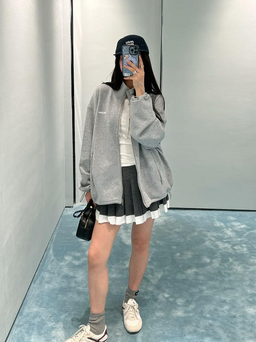 缪缪 25早秋新款拉链卫衣 订织订染秘鲁ROW御用面料 （TM） 商品图1