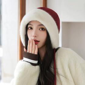 紫宝三球蒙古帽ANM250629-01-00